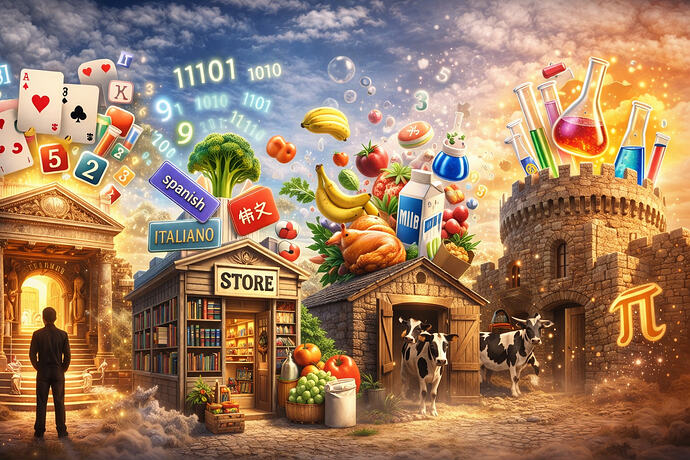 memory palaces with info